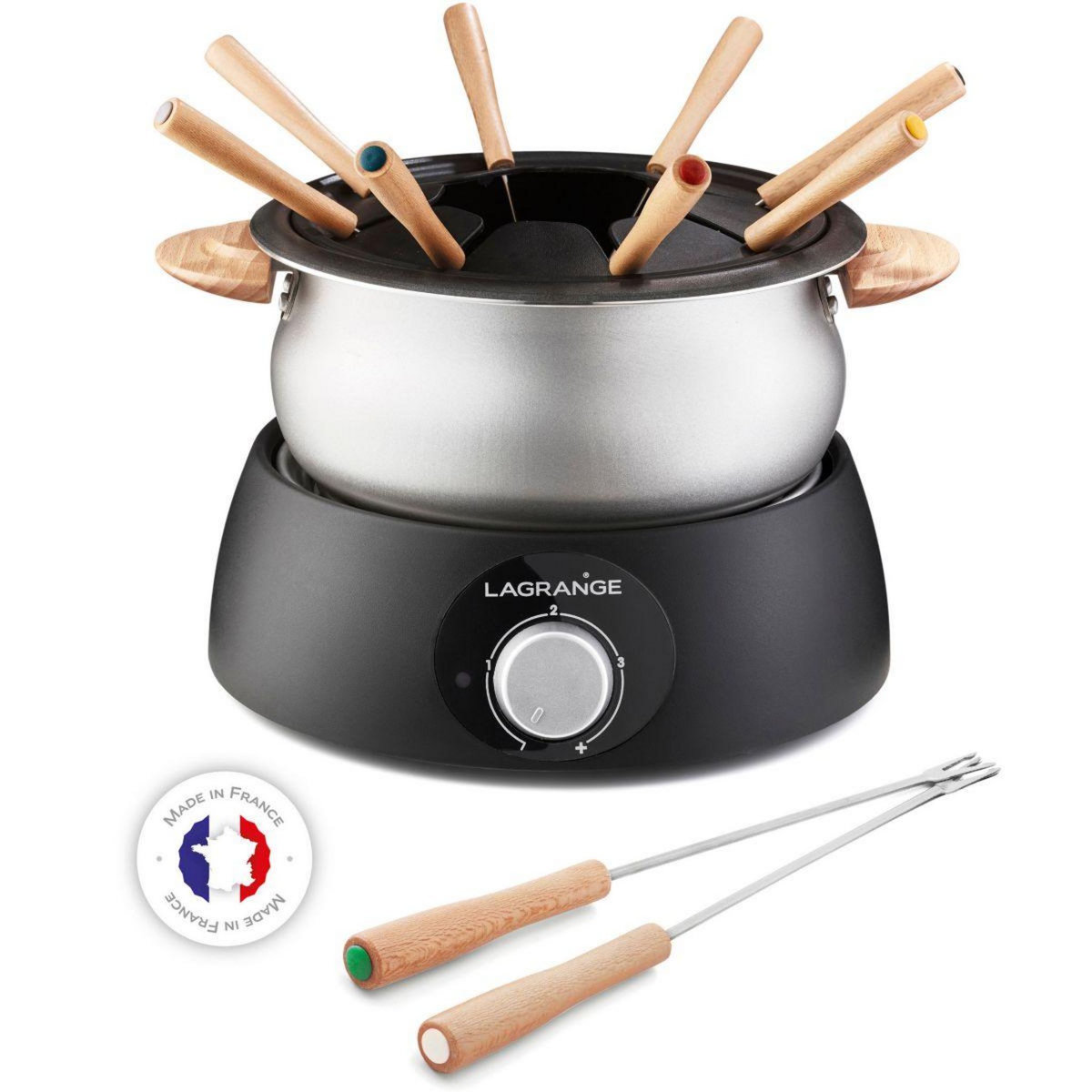 LAGRANGE Fondue Fondue Classic bois clair 8 pers 349015