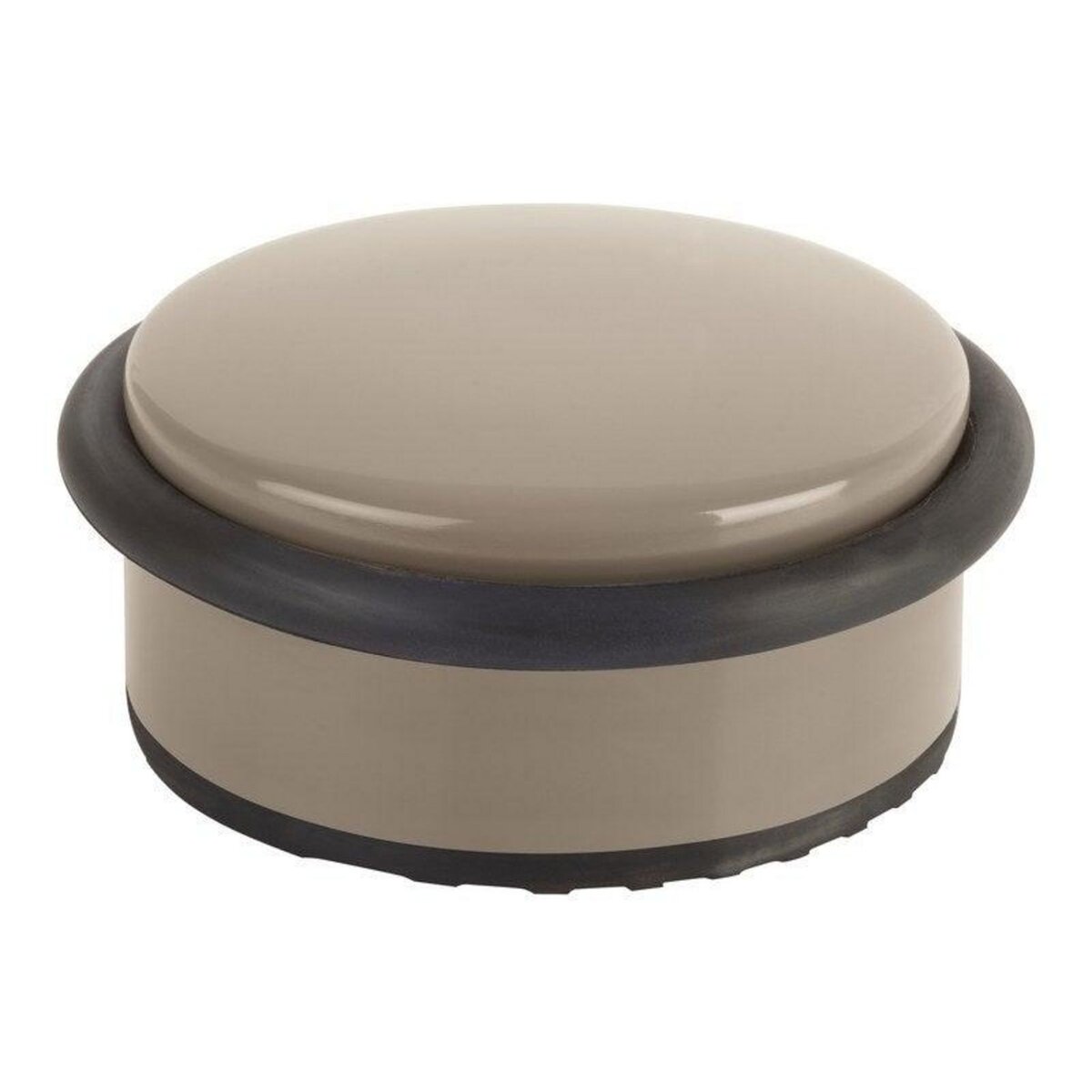 SUKI Bloque-porte amovible SUKI inox blanc L.  10.5 x H. 4.5 x L.  10.5 cm