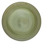 SECRET DE GOURMET Lot de 6 Assiettes à Dessert  Jem  21cm Vert