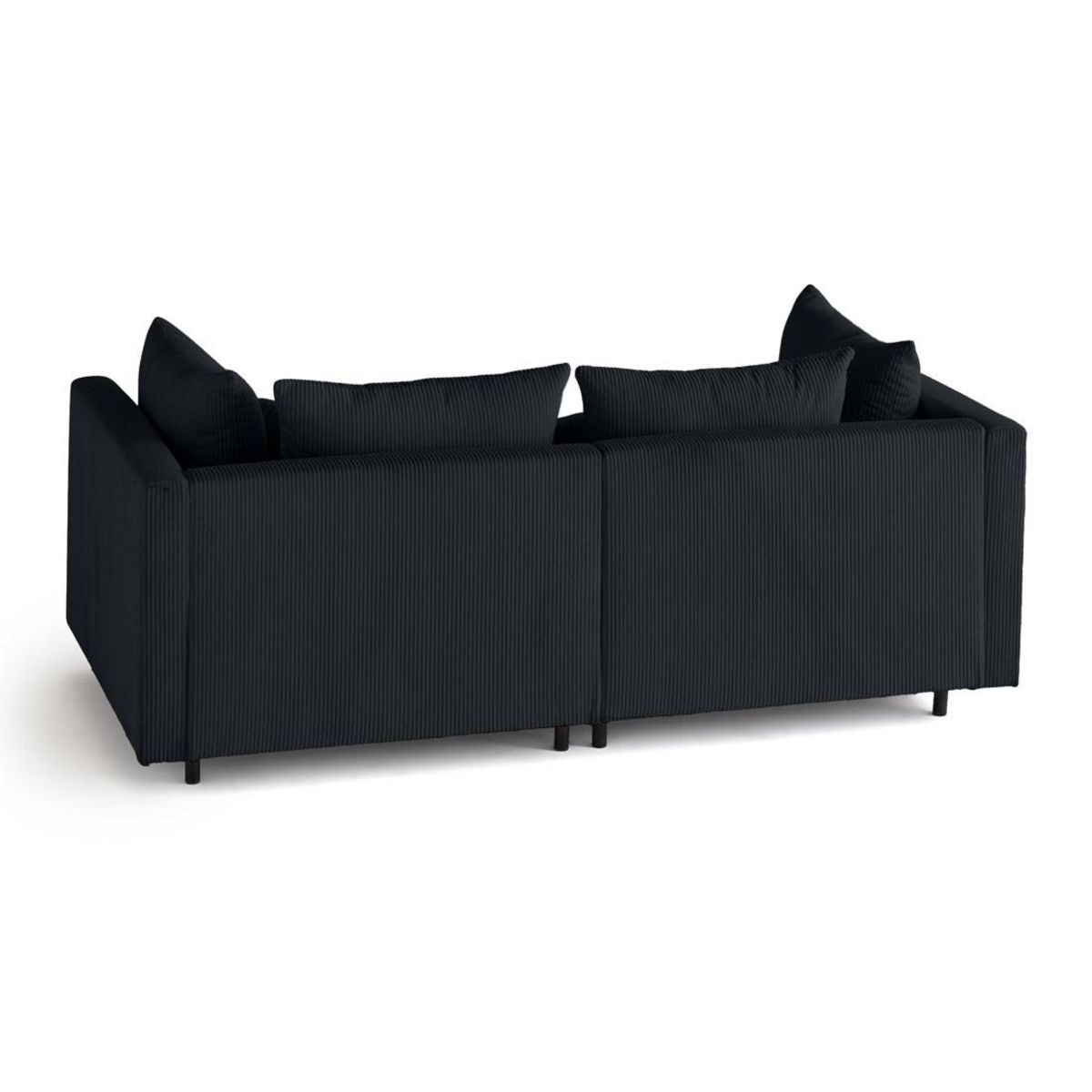 LISA DESIGN Edinburg - canapé modulable 2 places - en velours côtelé