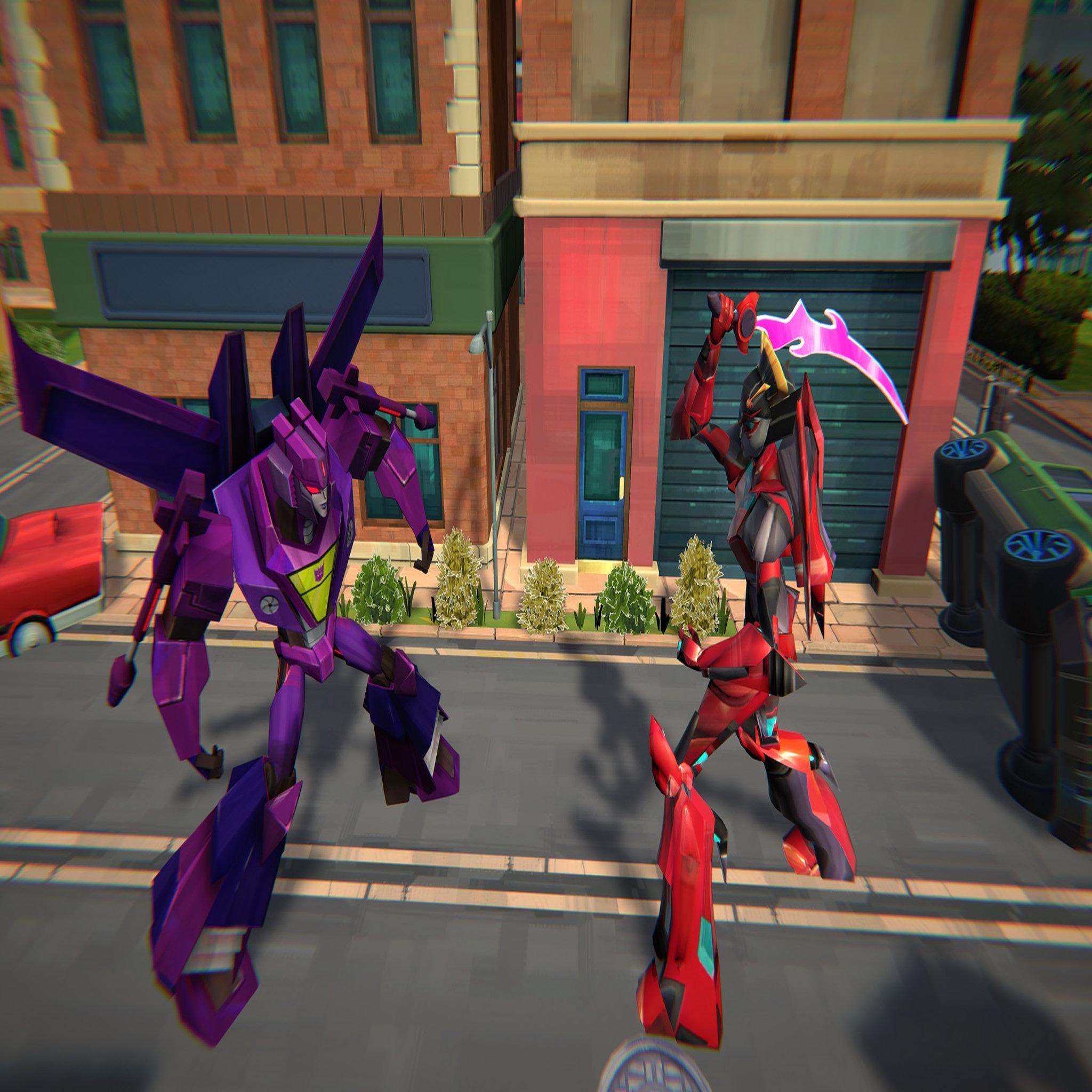 Voir la diapositive 4 : Transformers Battlegrounds PS4