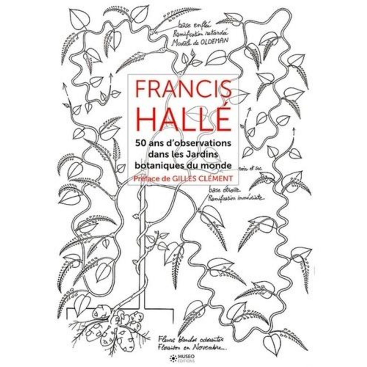 FRANCIS HALLE. 50 ANS D'OBSERVATION DE JARDINS BOTANIQUES DANS LE MONDE, Hallé Francis