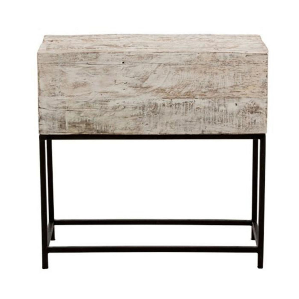 Paris Prix Console 8 Tiroirs en Bois  Marina  76cm Naturel