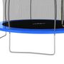 Voir la diapositive 6 : VIDAXL Ensemble de trampoline rond 460x80 cm 150 kg