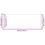 Voir la diapositive 6 : VIDAXL Auvent lateral retractable de patio 220x600 cm Marron