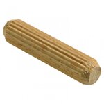 CENTRALE BRICO Lot de 40 chevilles bois brut HETTICH, l.35 mm