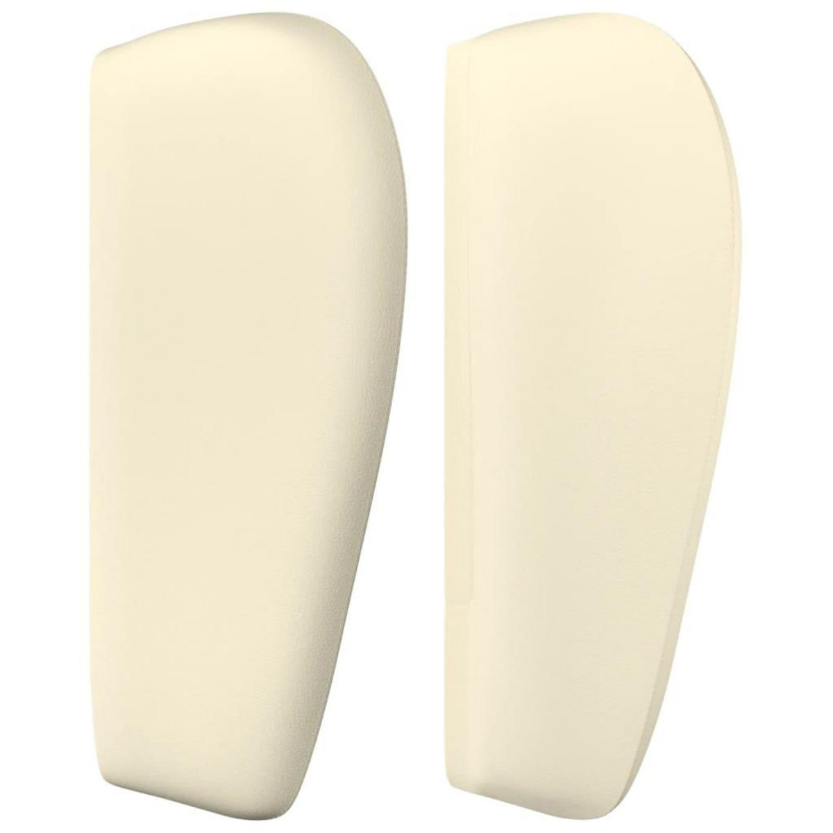 VIDAXL Tete de lit avec oreilles Creme 83x23x78/88 cm Similicuir