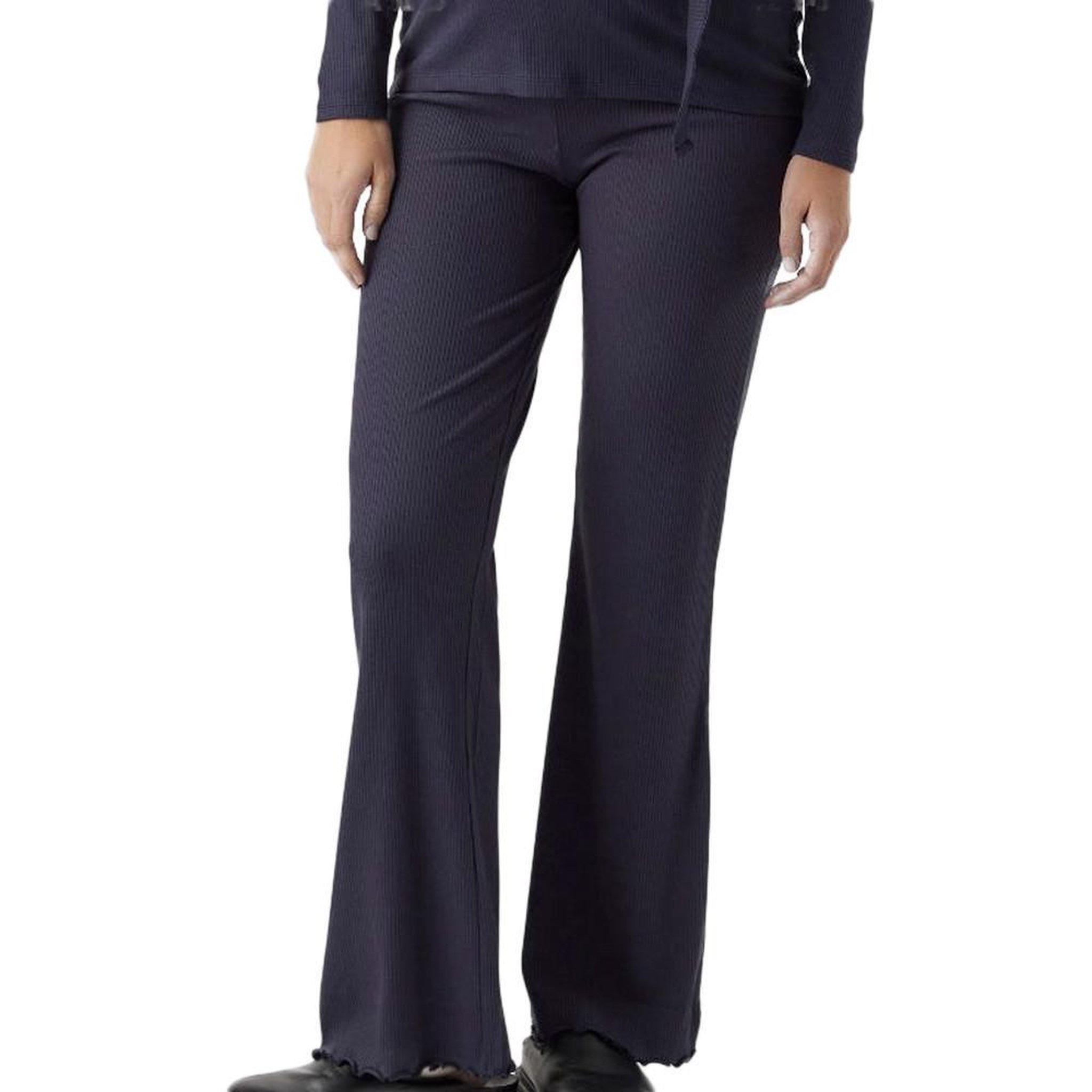 MAMALICIOUS Legging  Femme Mamalicious Flare. Coloris disponibles : Bleu