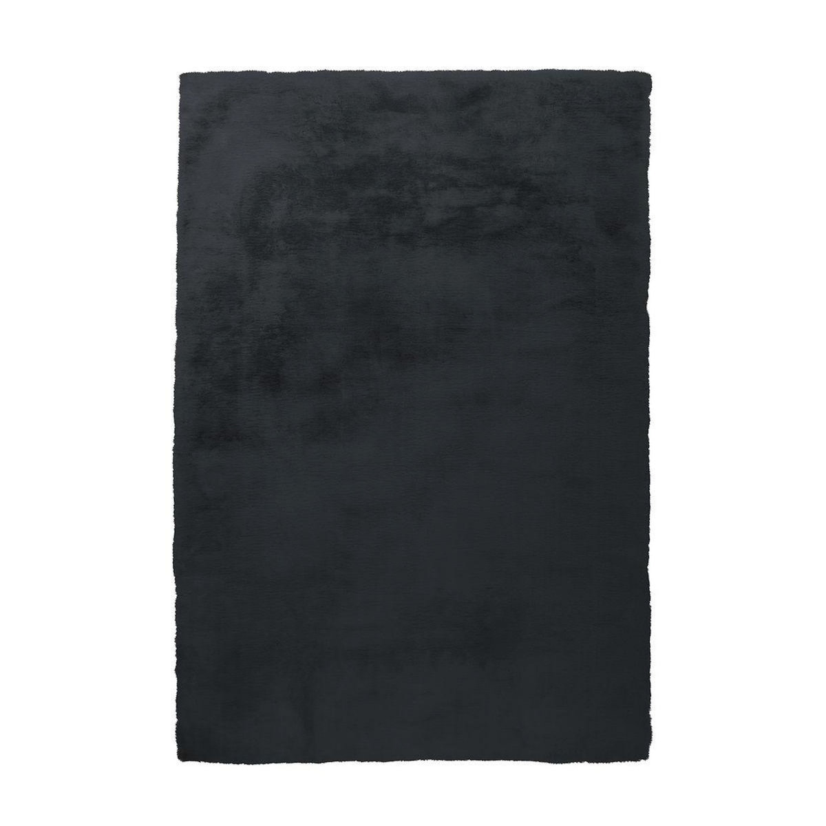 Paris Prix Tapis Tufté à la Main à Poils Longs  Rabbit  Anthracite
