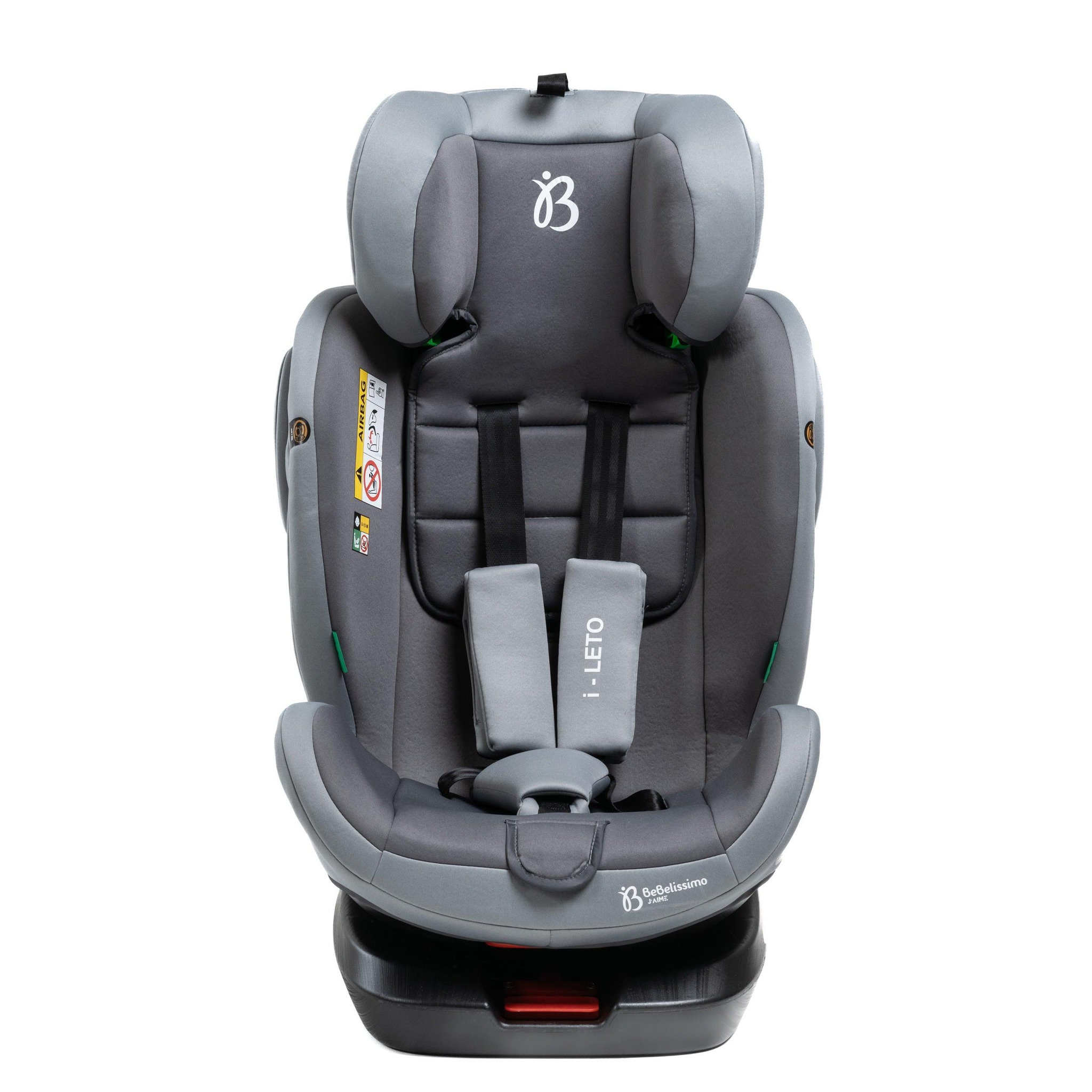 Voir la diapositive 4 : BEBELISSIMO Siège auto Isofix - pivotant 360 ° - groupe 0+/1/2/3 - (0-36kg) - i-Leto