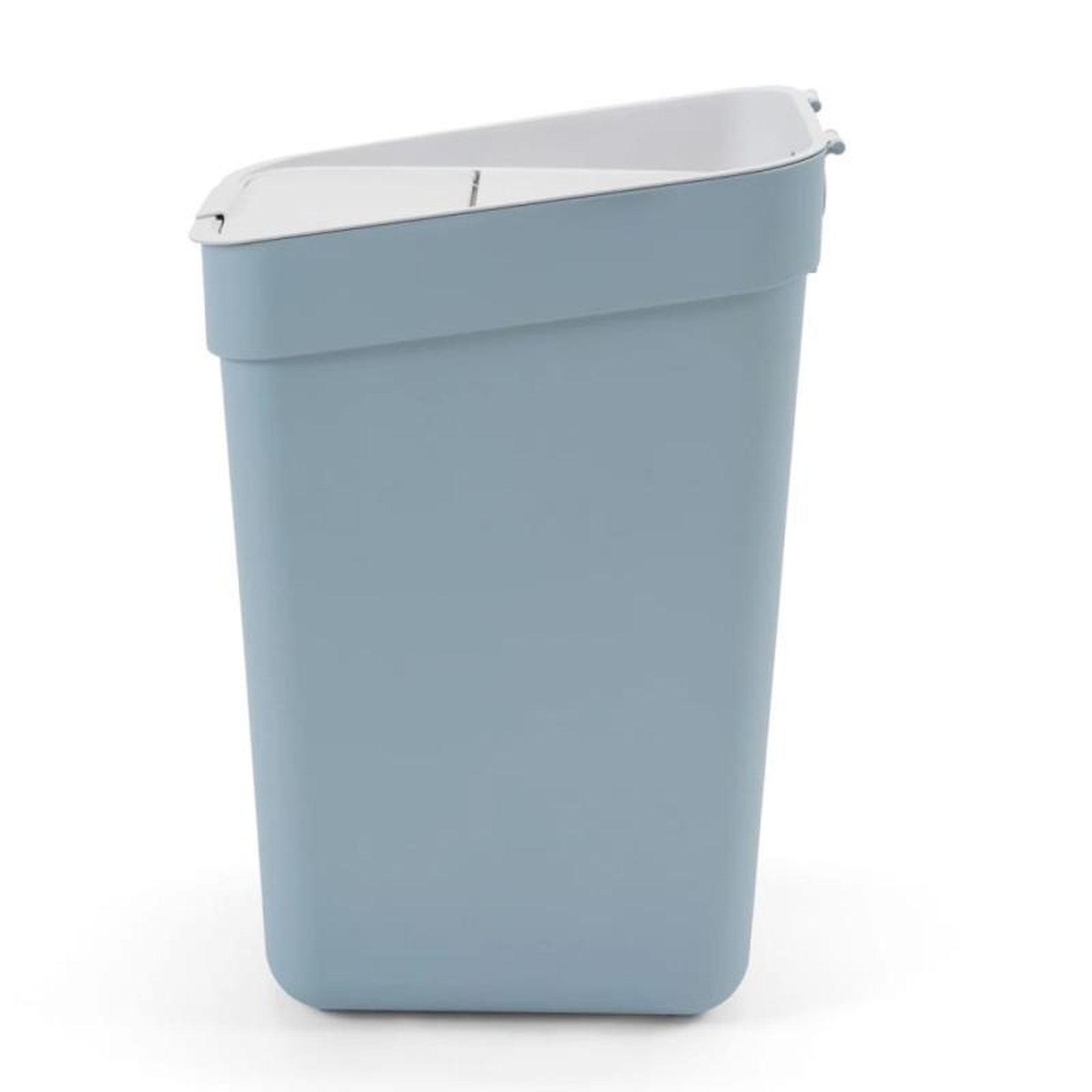 Voir la diapositive 3 : CURVER Curver Poubelle Ready to Collect 30 L Bleu clair
