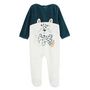Voir la diapositive 1 : Petit Béguin Pyjama bébé en velours Borneo