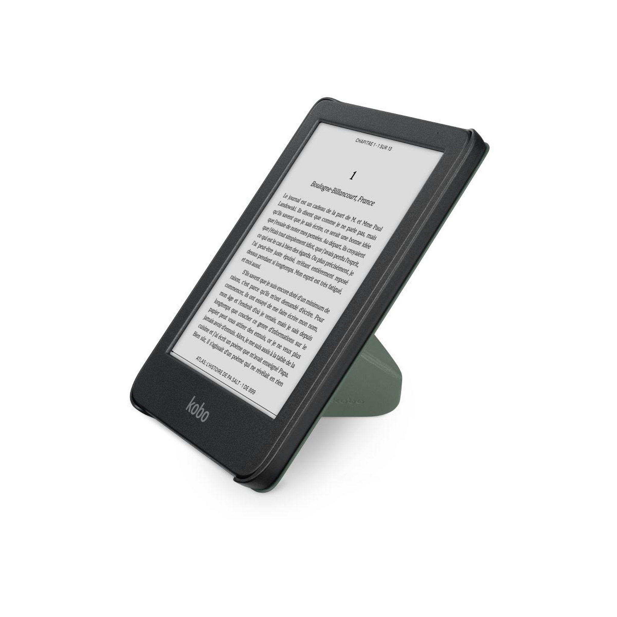 Voir la diapositive 4 : kobo Pochette Clara Colour/BW Sleepcover Vert