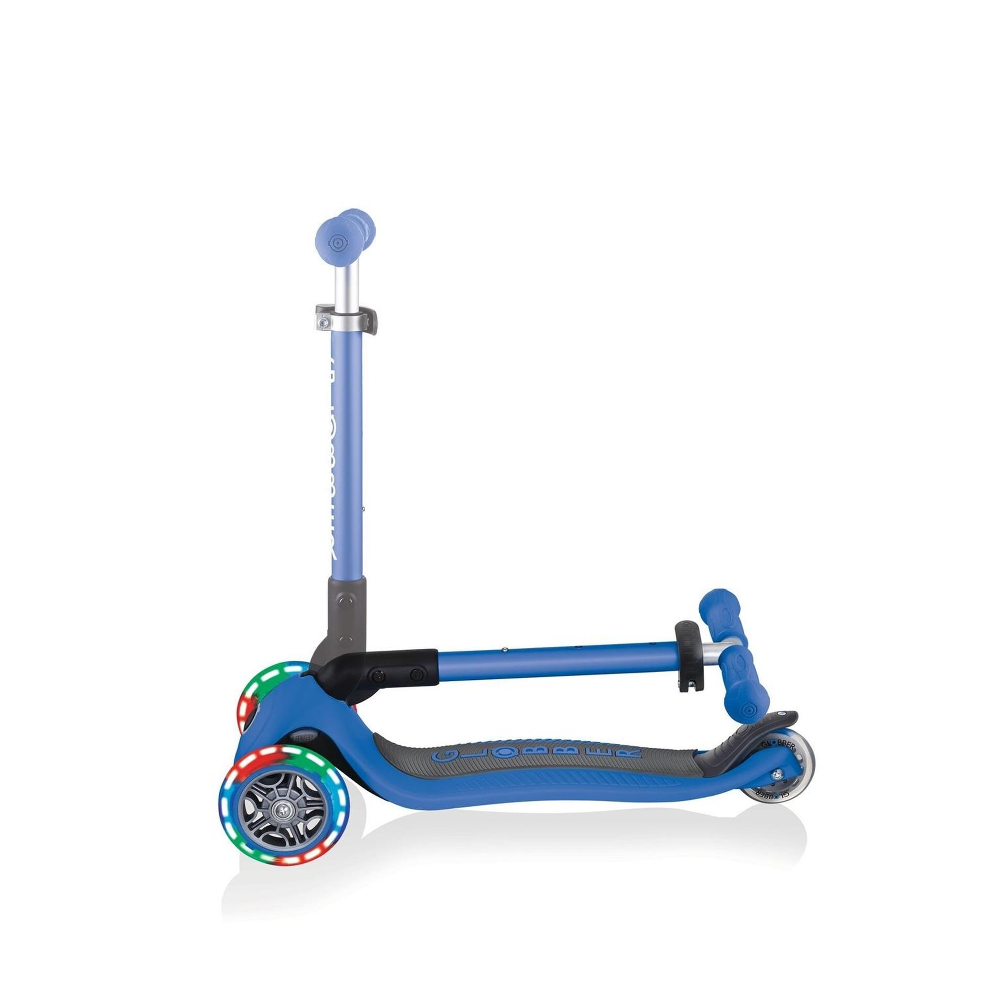 Voir la diapositive 4 : AUTHENTIC SPORTS Globber Junior Pliable avec lumières bleu