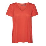 Vero Moda T shirt Corail Femme Vero  oda Spicy. Coloris disponibles : Rose