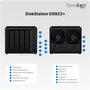 Voir la diapositive 2 : SYNOLOGY Synology DS923+ Dual-core - serveur NAS tour - RAM 4 Go - 4 baies