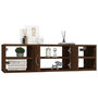 Voir la diapositive 4 : VIDAXL Etagere murale chene marron 102x30x29 cm bois d'ingenierie