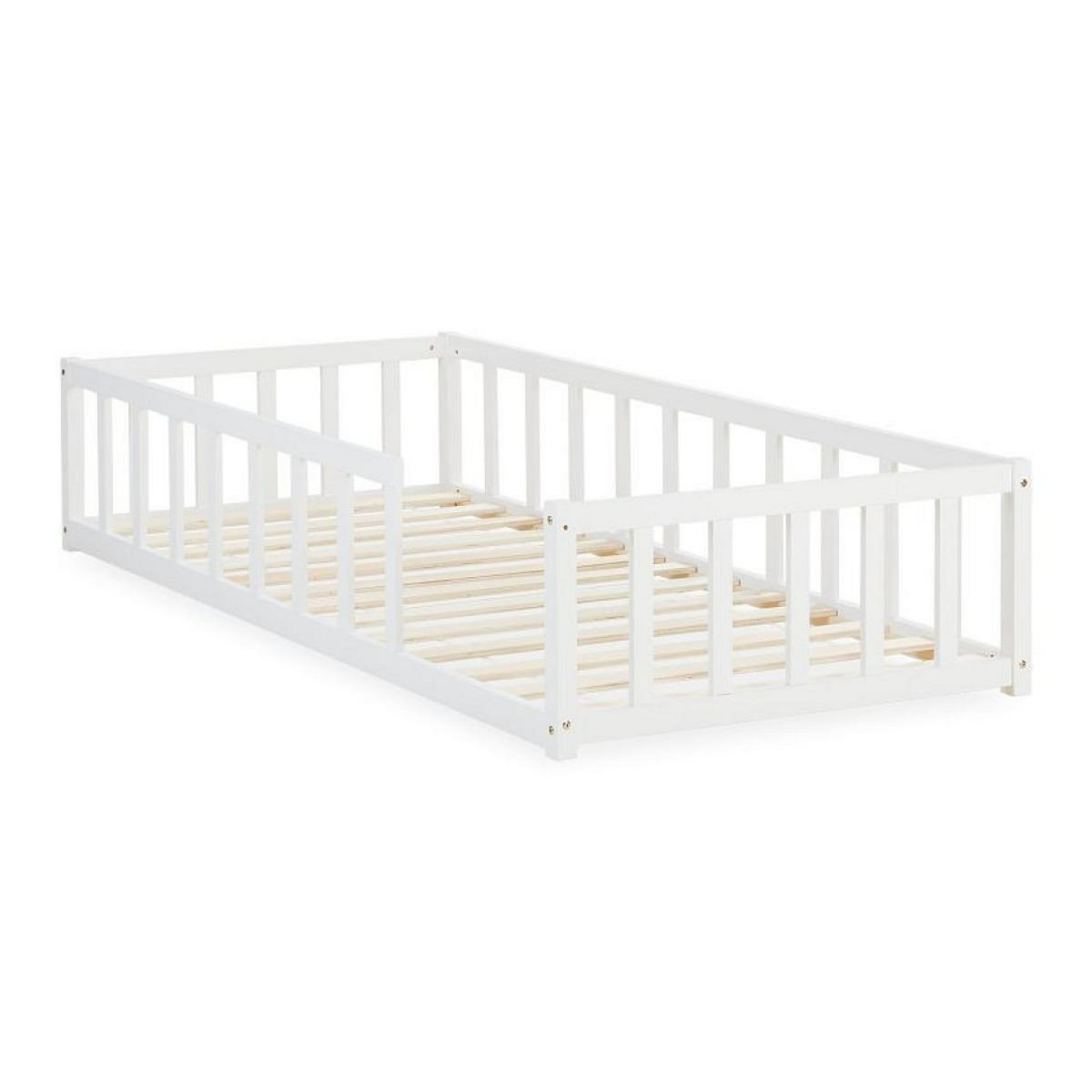 HomeStyle4U Lit de sol pour tout-petits 90x200 cm