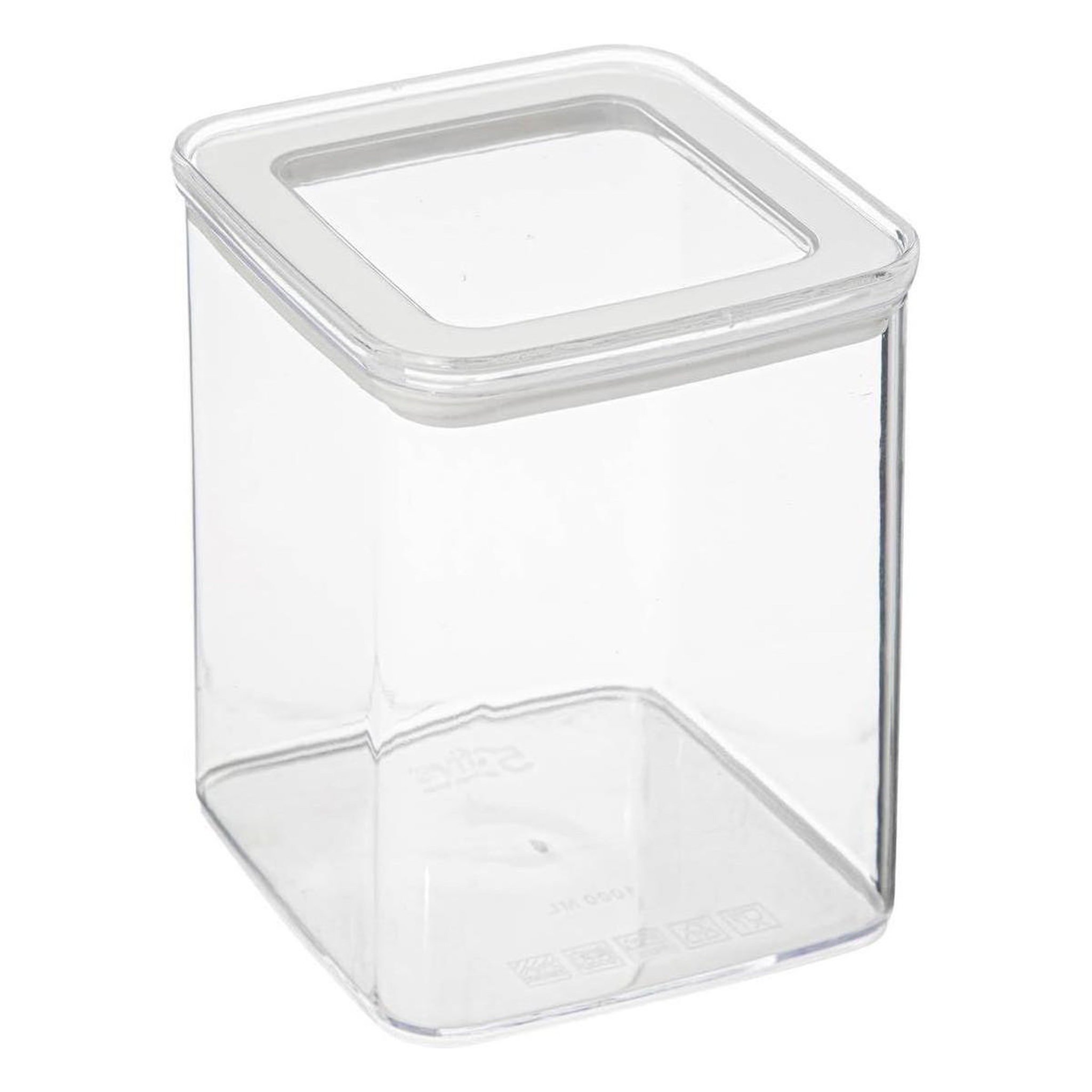Voir la diapositive 2 : FIVE Lot de 3 Boîtes de Conservation  Eske  3L Transparent