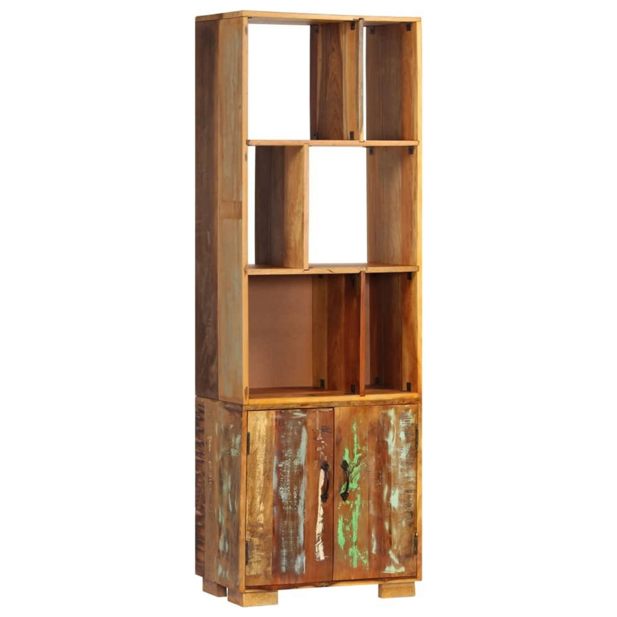 VIDAXL Bibliotheque 60x35x180 cm Bois de recuperation solide