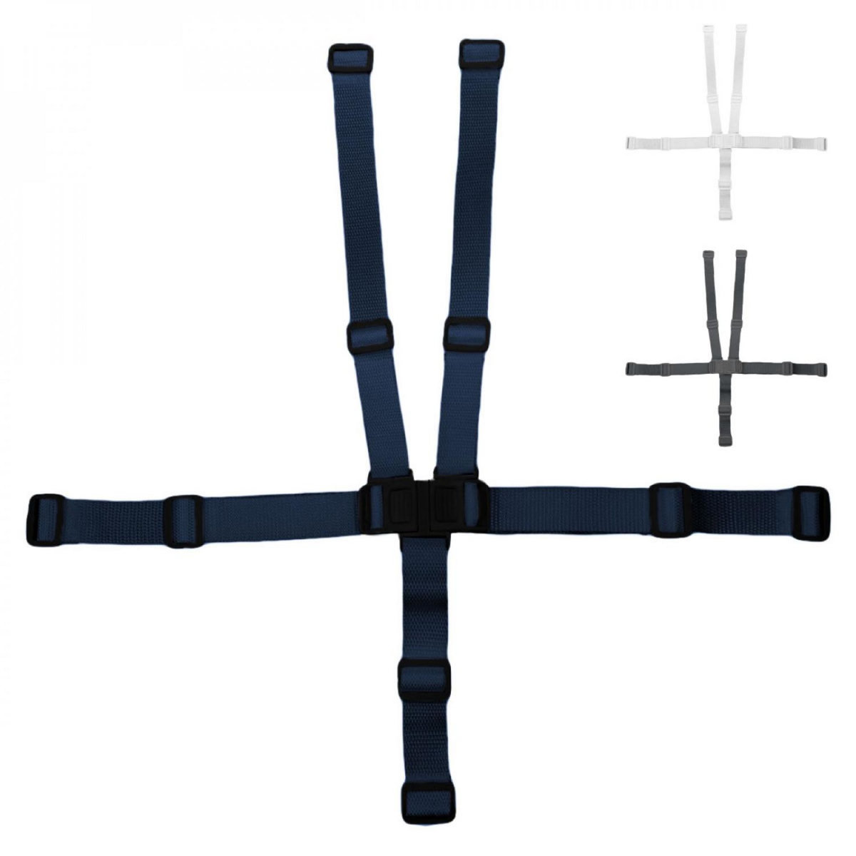 Monsieur Bébé Harnais de sécurité 5 points pour chaise haute enfant - Gamme Ptit