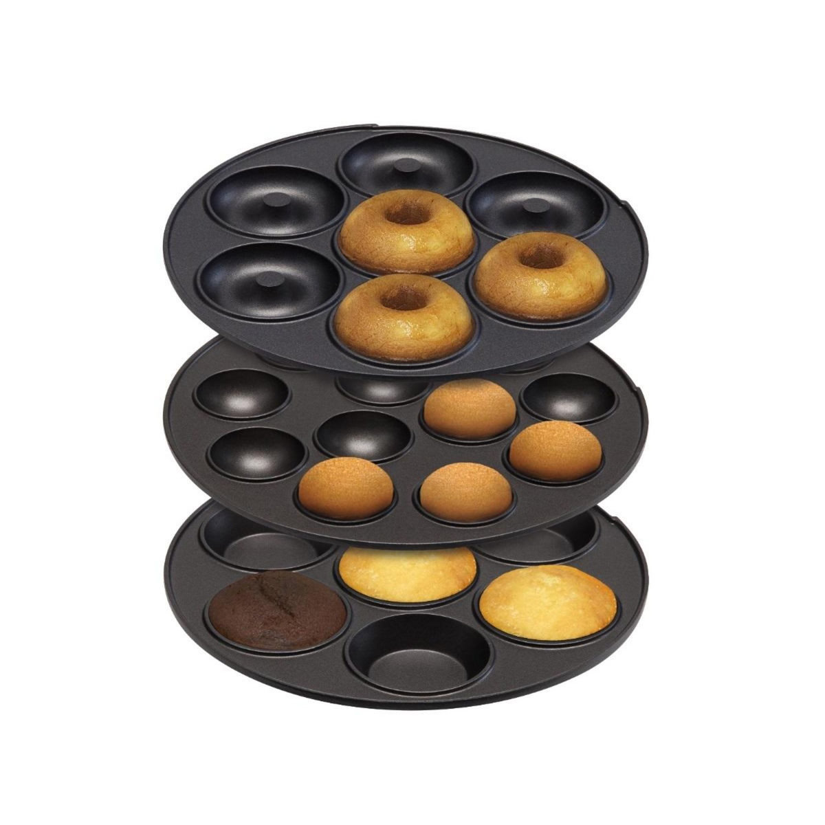 Bestron Appareil 3en1 cakepops/muffins/donuts 700w - ASW238P