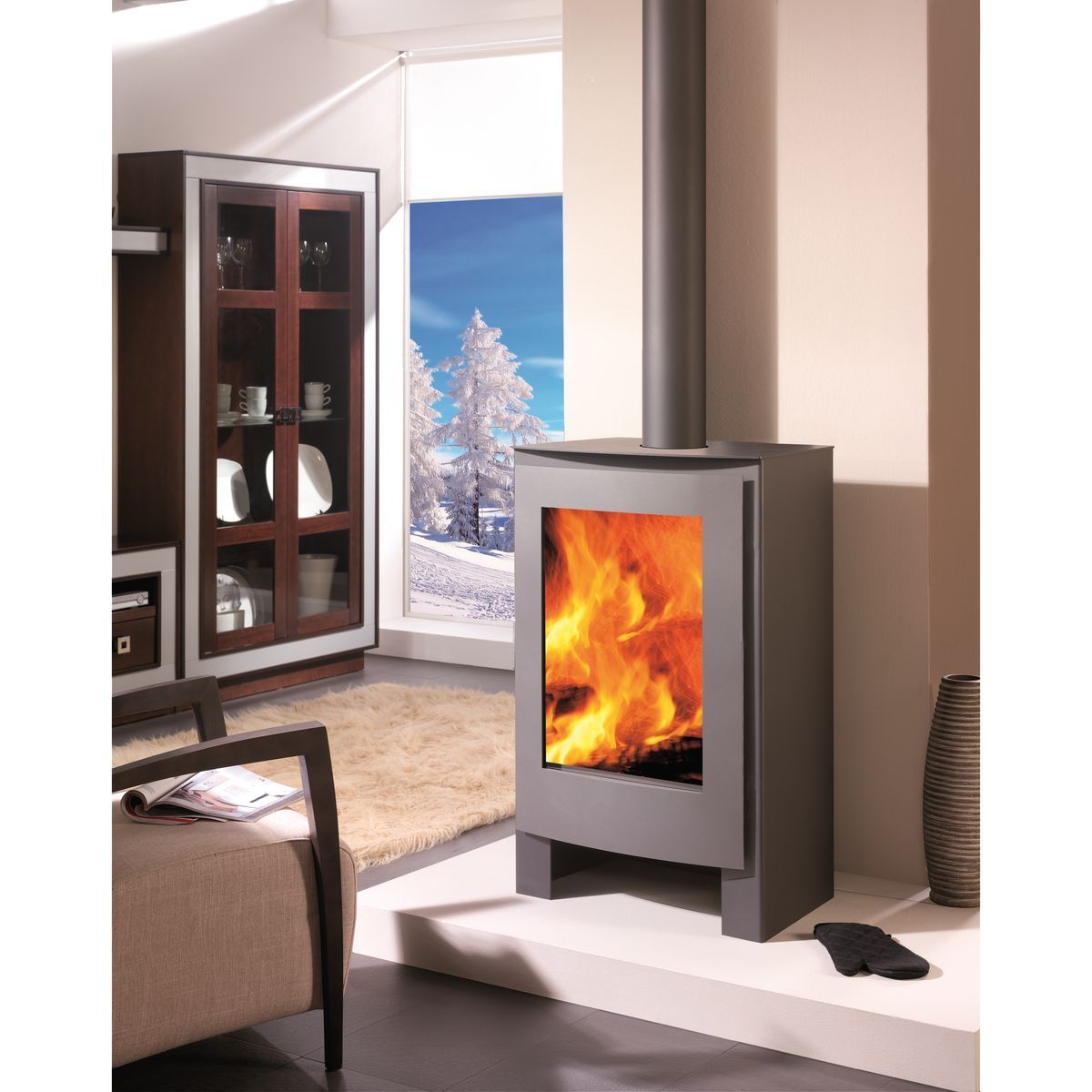 PANADERO Poêle à bois Nevada Ecodesign 12,4 kW
