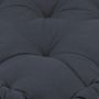 Voir la diapositive 4 : STOF Coussin de sol 45x45x10cm gris anthracite 100% coton