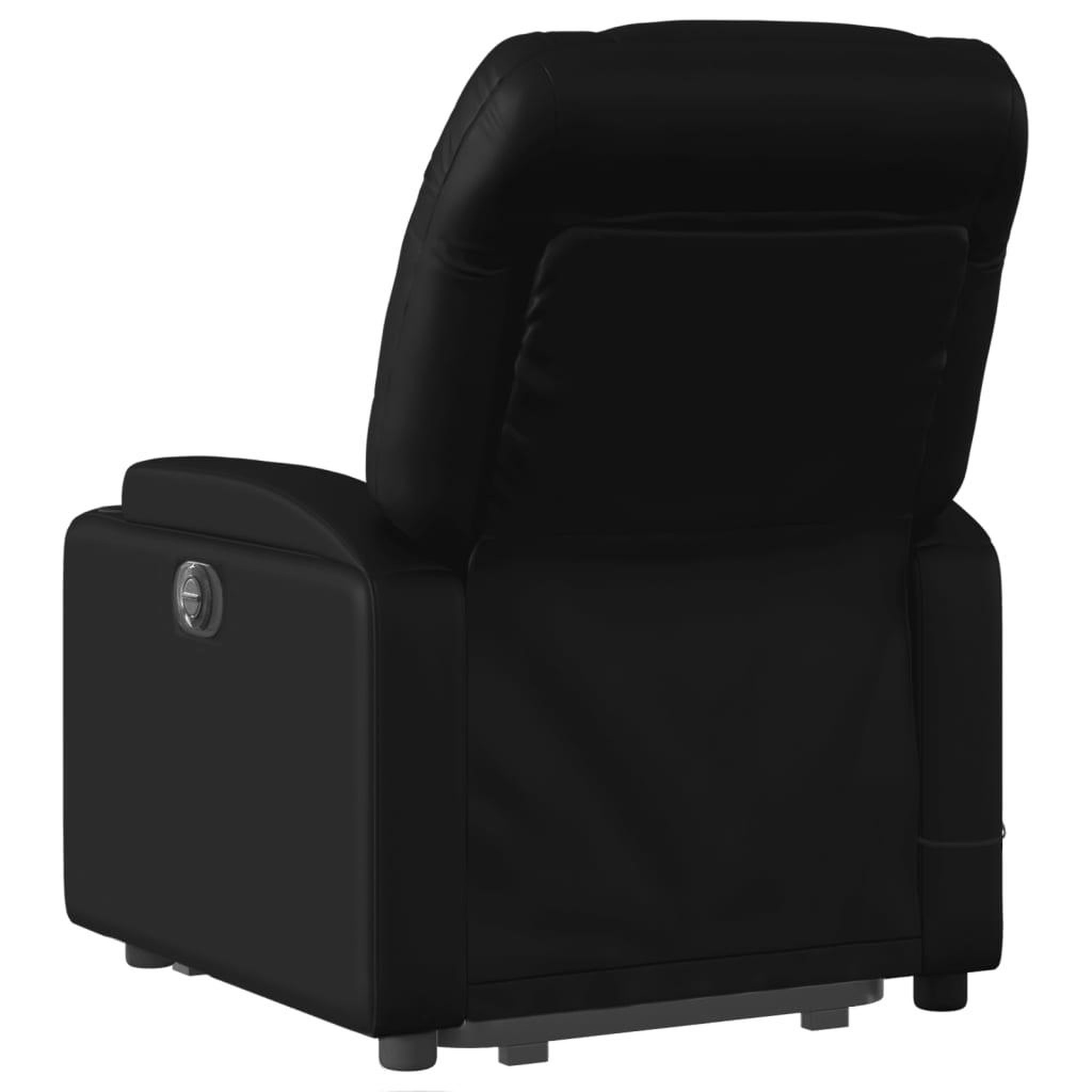 Voir la diapositive 5 : VIDAXL Fauteuil inclinable de massage Noir Similicuir