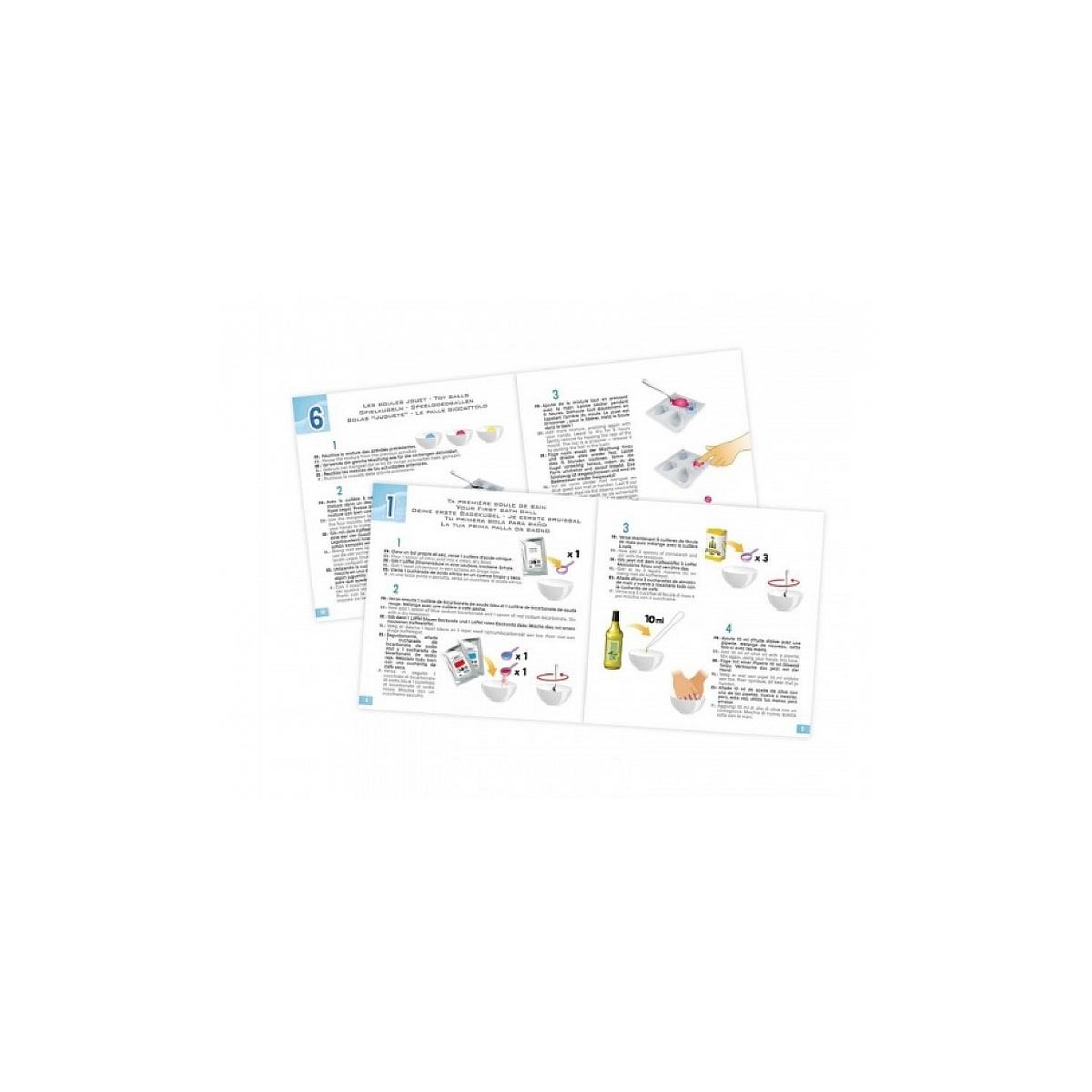 Voir la diapositive 3 : BUKI Mini lab kit boules de bain