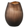 Voir la diapositive 1 : Paris Prix Vase Design Ligne  Octave  31cm Marron