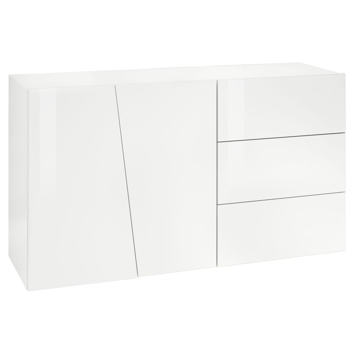 Buffet 2 portes 3 tiroirs L140cm VERONA