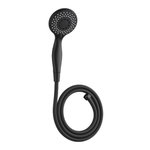 Paris Prix Ensemble de Douche 3 Fonctions  Hydro  22cm Noir