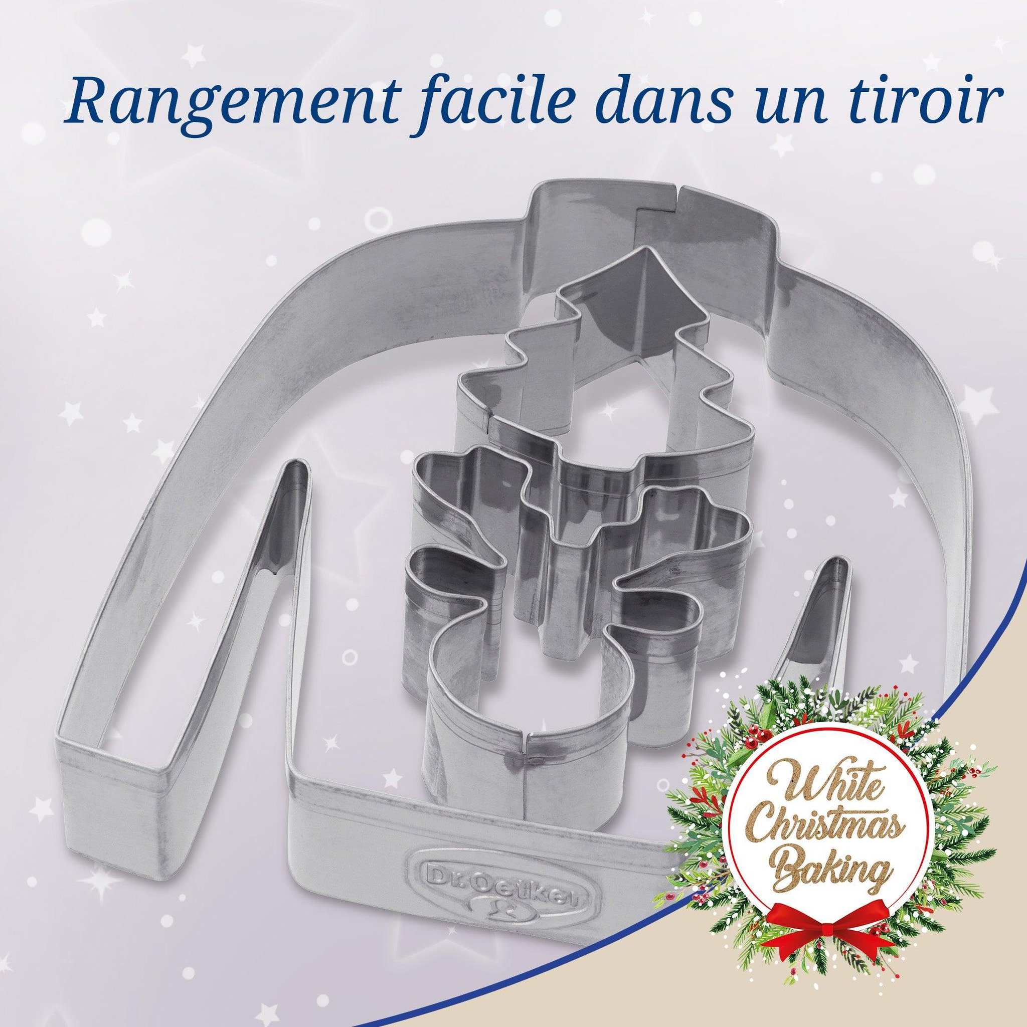 Voir la diapositive 5 : DR.OETKER Ensemble de 3 emporte-pièces  Pull de Noël  Dr.Oetker Baker Edition