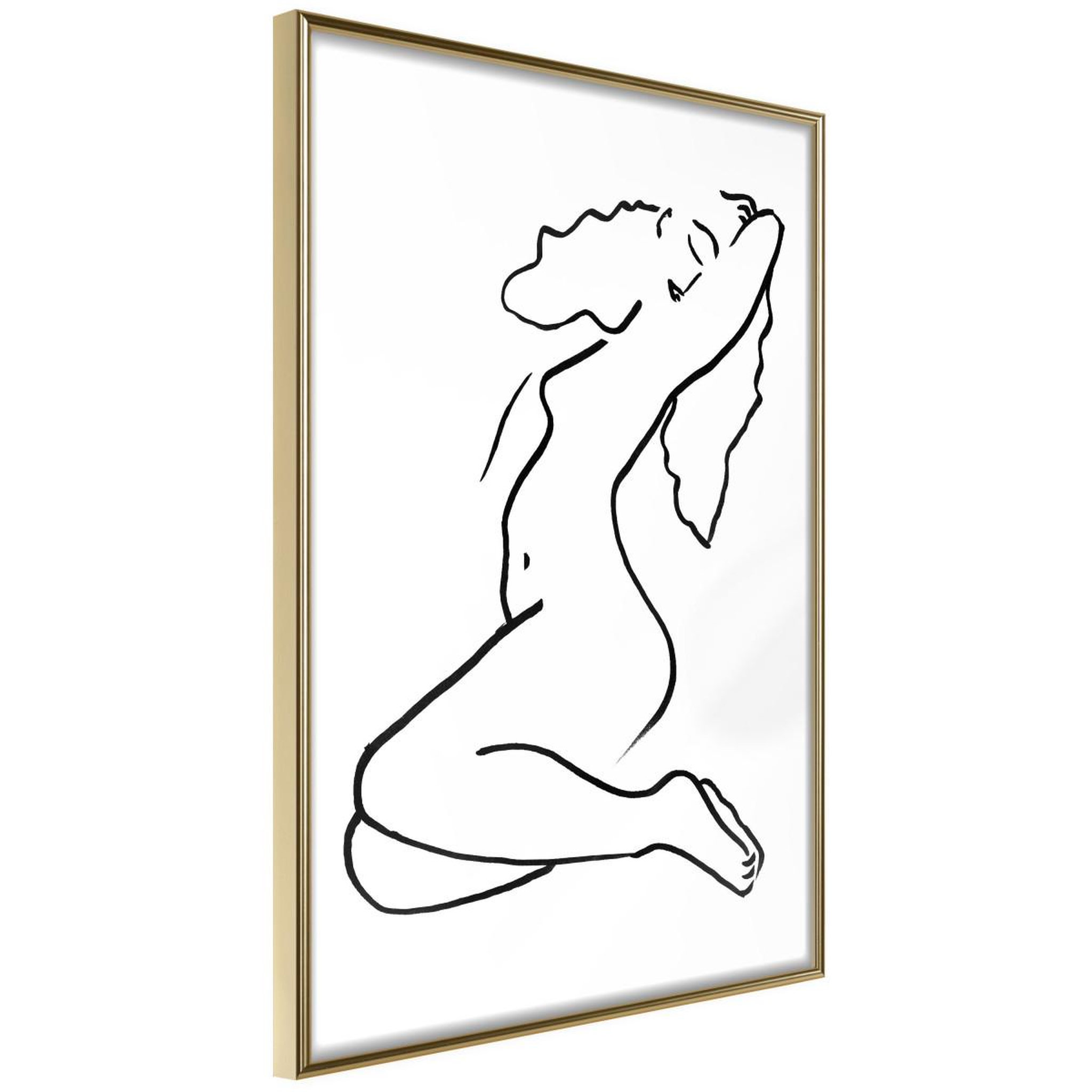 Voir la diapositive 1 : Paris Prix Affiche Murale Encadrée  Coquettish Pose