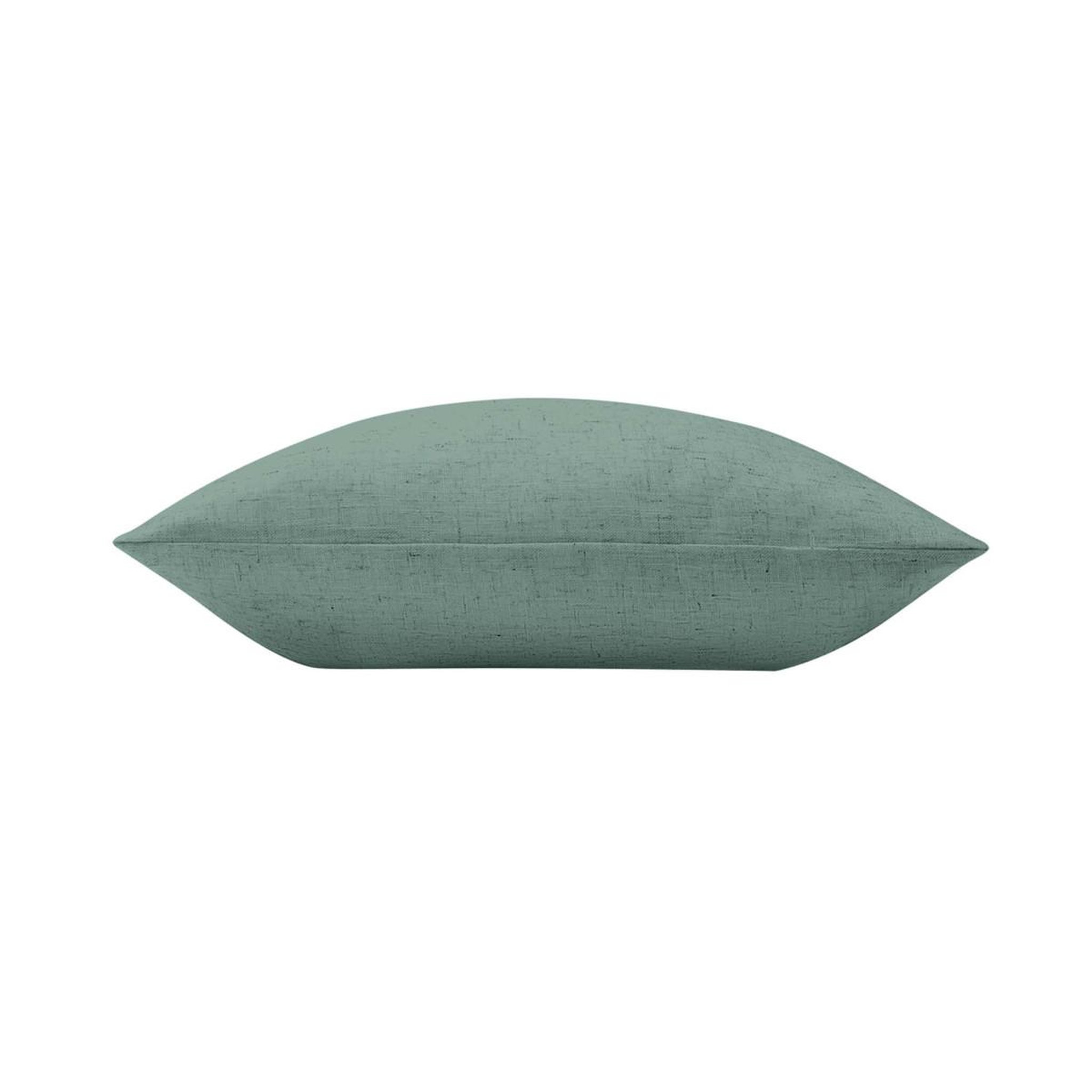 Voir la diapositive 2 : Douceur d'Intérieur Coussin effet lin tissé  nando  60x60cm vert cèdre