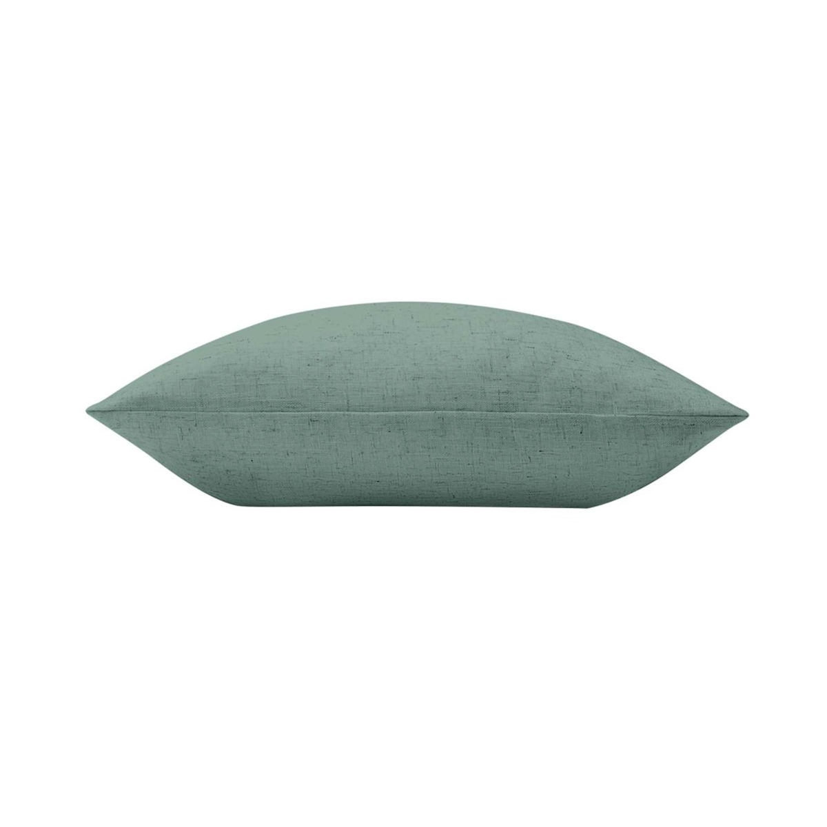Paris Prix Coussin Effet Lin Tissé  Nando  60x60cm Vert Cèdre