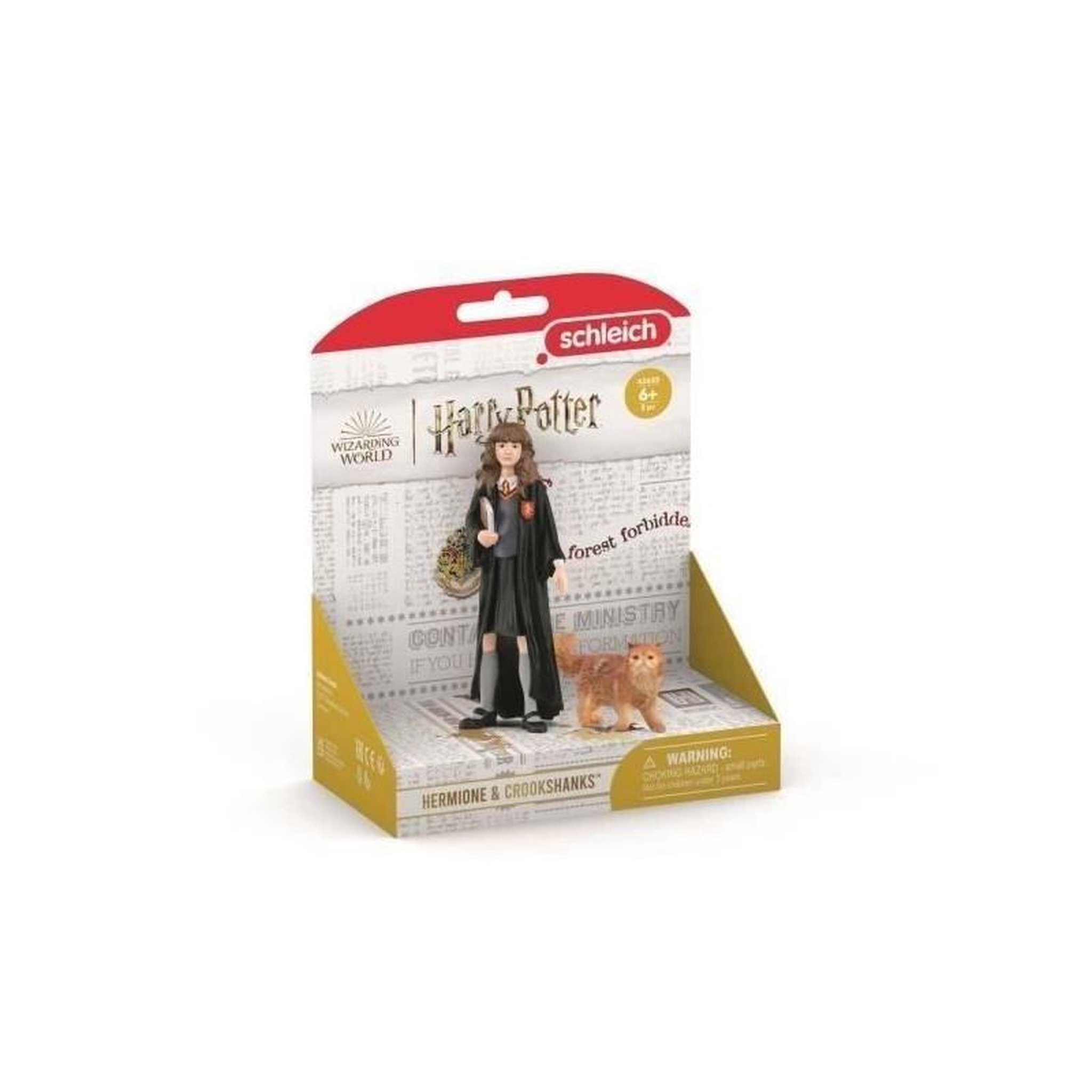 Schleich SCHLEICH - Hermione et Pattenrond - 42635 - Gamme Harry Potter