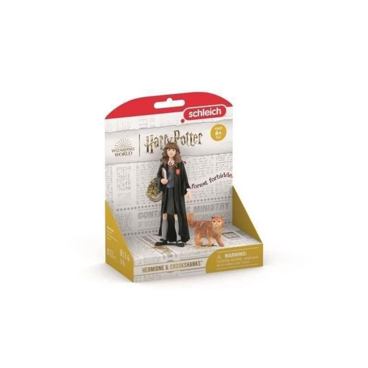Schleich SCHLEICH - Hermione et Pattenrond - 42635 - Gamme Harry Potter