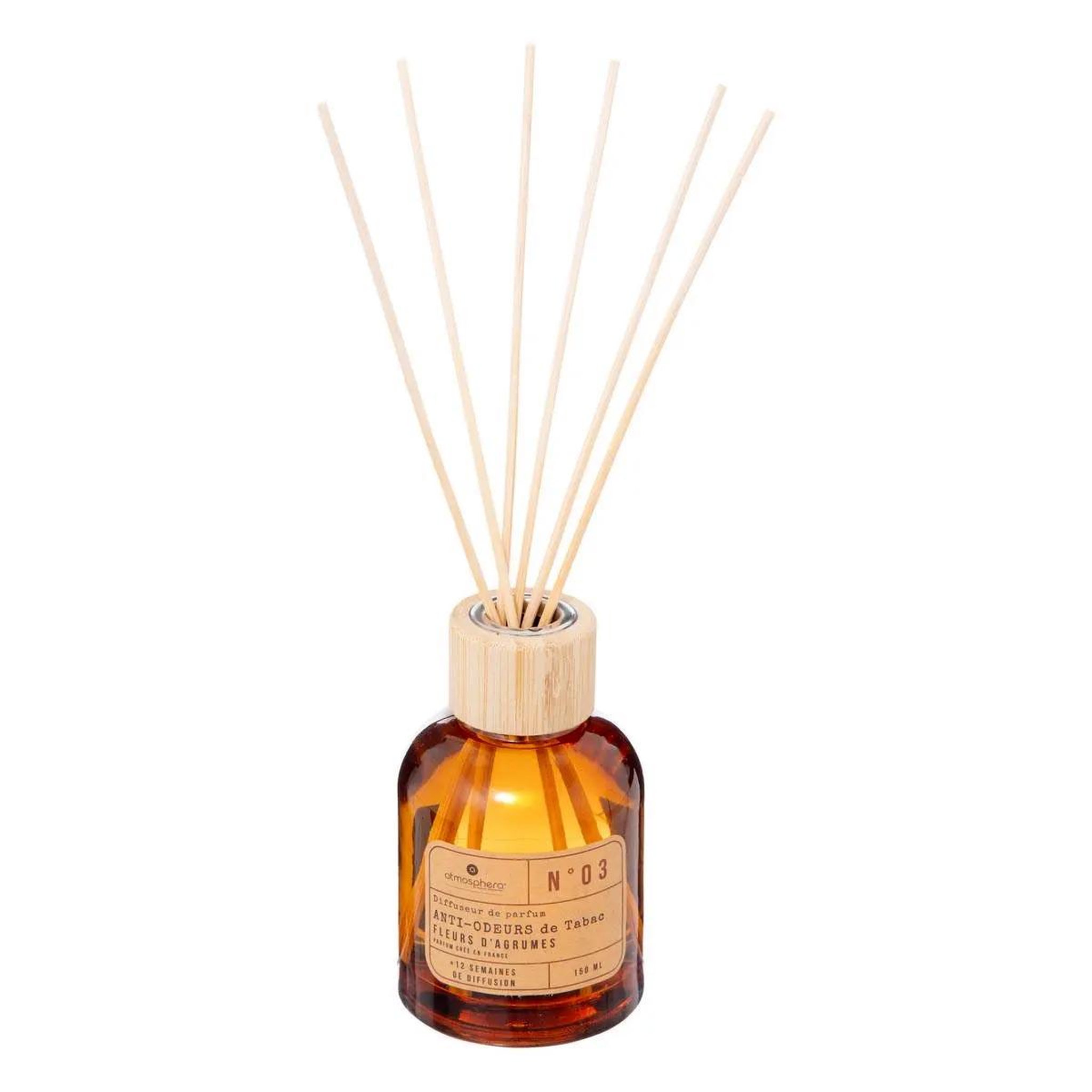 ATMOSPHERA Diffuseur de parfum  sozio  150ml fleurs d'agrumes
