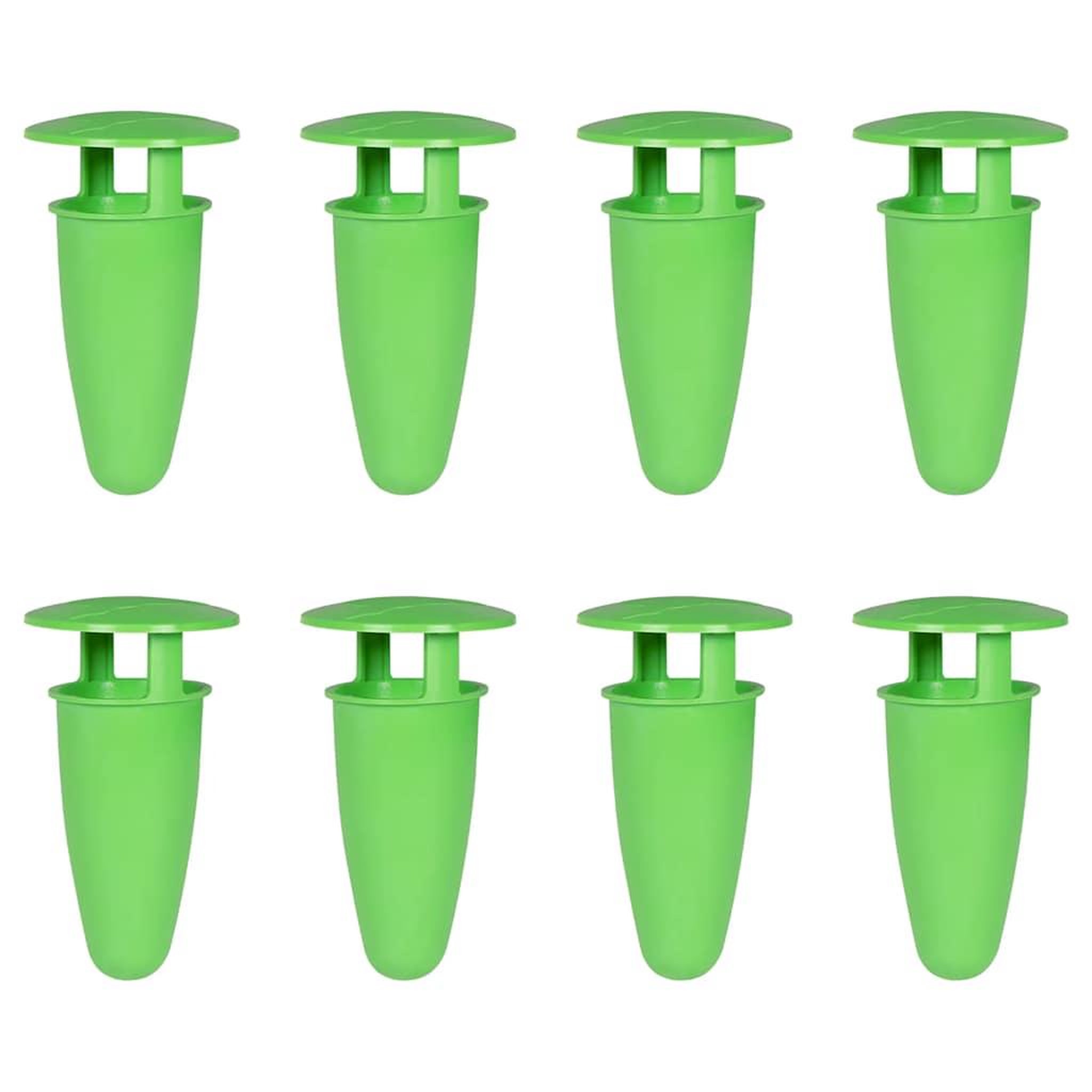 VIDAXL Pieges a limaces et escargots 8 pcs vert