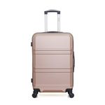 HERO HERO - Valise Weekend UTAH 65 cm 4 Roues. Coloris disponibles : Beige, Rose, Bleu, Gris, Vert, Noir, Rouge