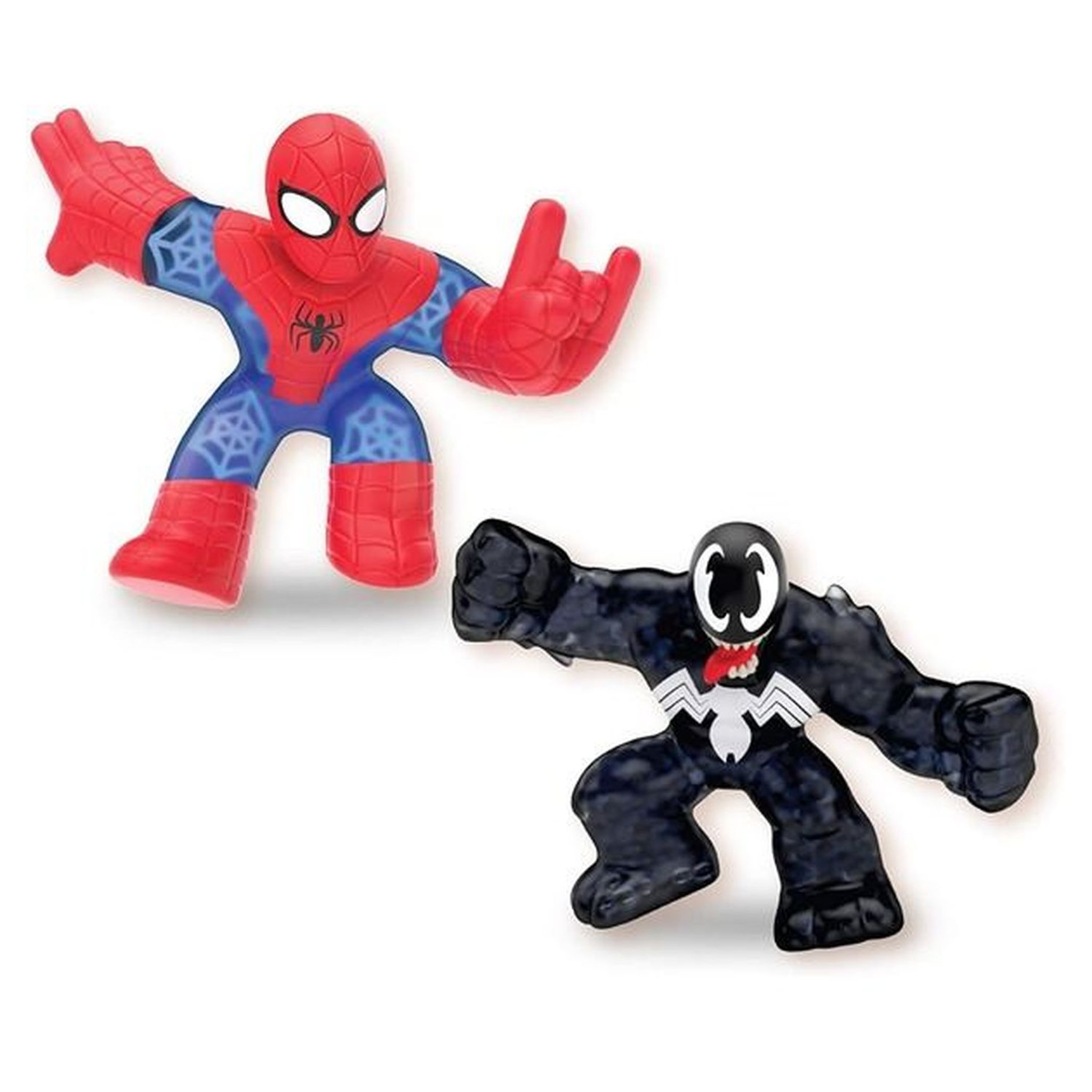 Voir la diapositive 1 : MOOSE TOYS Pack Duo Spiderman vs Venom Goo Jit Zu Marvel 