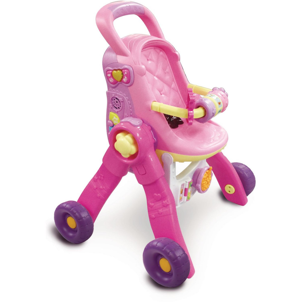 VTECH Poussette 3 en 1 interactive - Little Love