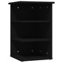 Voir la diapositive 2 : VIDAXL Armoire laterale Noir 35x35x55 cm Agglomere
