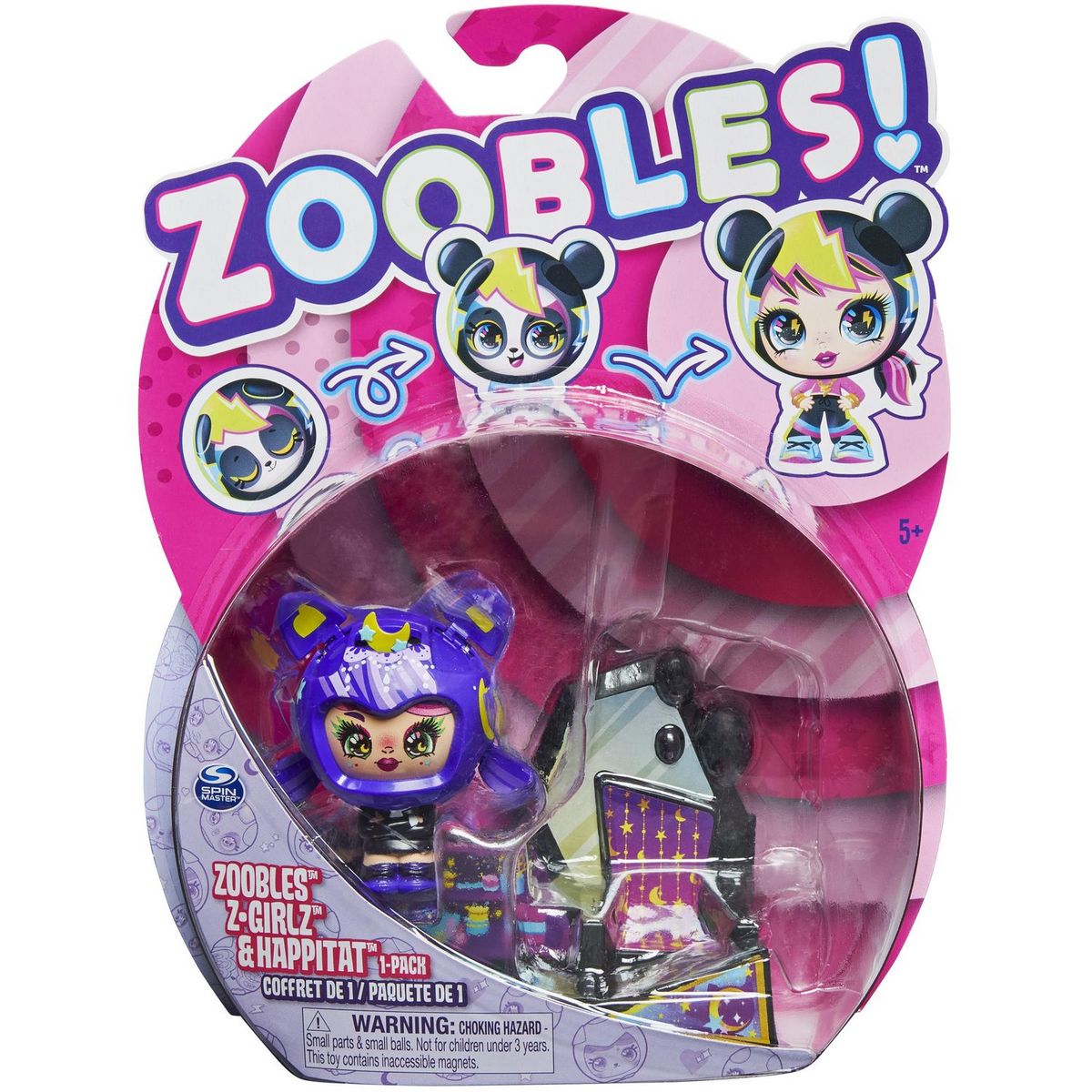 SPIN MASTER Zoobles Z Girlz Pack de 1 