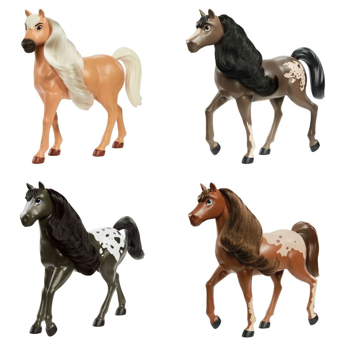 MATTEL Spirit : l&rsquo;indomptable - Figurine Cheval Sauvage - Poupées