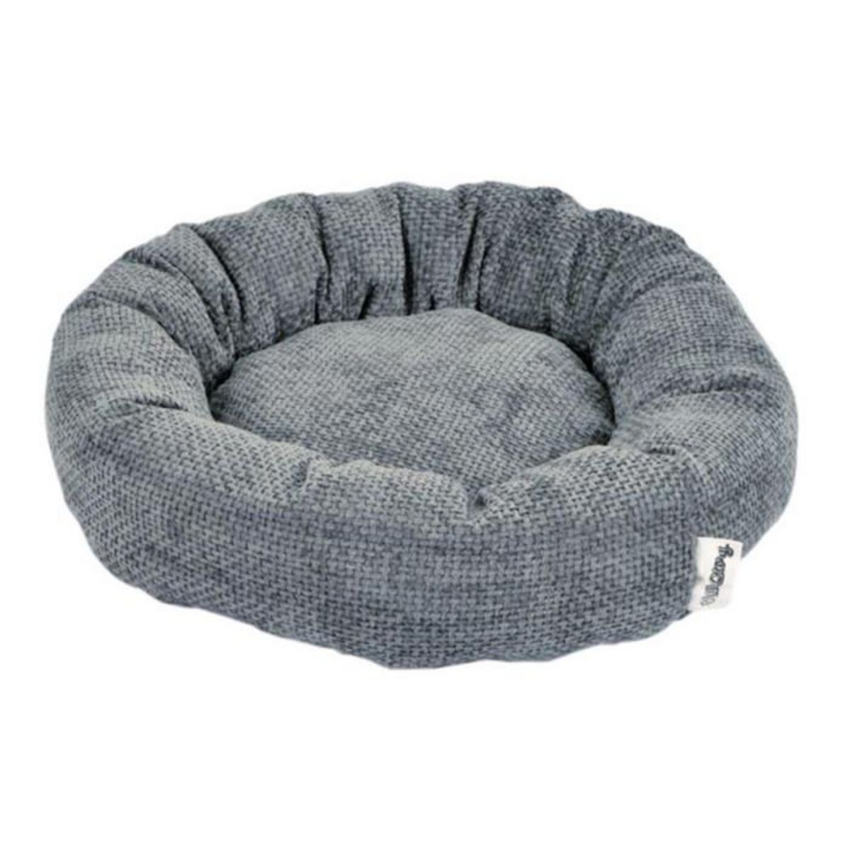 Paris Prix Panier Donut pour Chien & Chat en Velours  Granit  50cm Gris