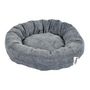 Voir la diapositive 1 : Paris Prix Panier Donut pour Chien & Chat en Velours  Granit  50cm Gris