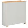 Voir la diapositive 4 : VIDAXL Buffet Gris 79x35x81 cm
